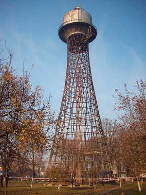 водонапорная башня Шухова в Черкассах