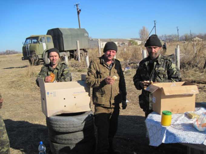 Бойцам АТО от жителей Катеринопольщины отправлен гуманитарный груз