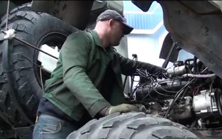 Уманские предприниматели отремонтировали ГАЗ-66 для бойцов Нацгвардии