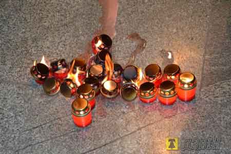 На День Свободи в руках у черкаського губернатора вибухнула запальничка