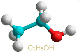 Этиловый спирт С2Н5ОН (этанол, этиловый алкоголь, винный спирт)