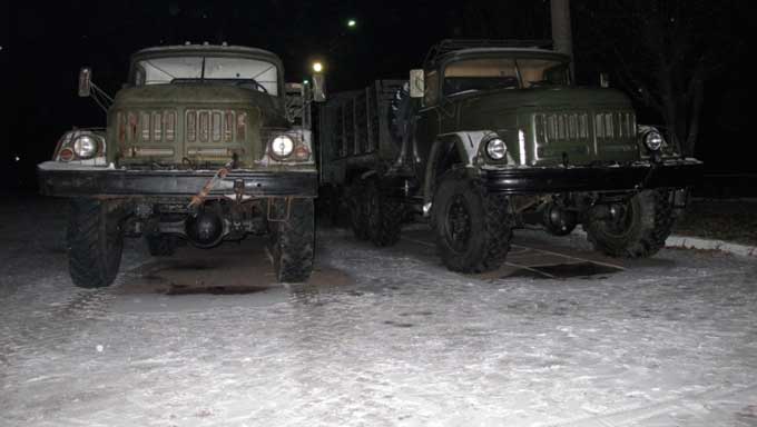 Батальону «Черкассы» передали автомобили ЗиЛ-131