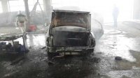 На Черкащині горять автомобілі 