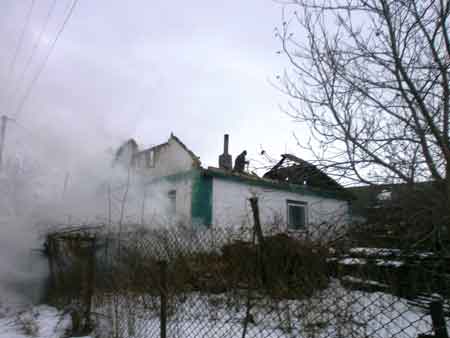 сгорела крыша дома