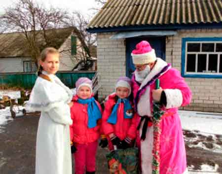 На Чорнобаївщині вітали родини військових з новорічними та різдвяними святами