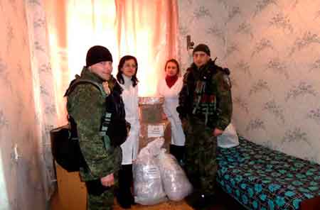 Черкаські правоохоронці передали гуманітарну допомогу одній із лікарень Донеччини