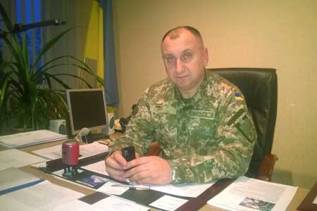 Черкаський обласний військовий комісар Євген Курбет