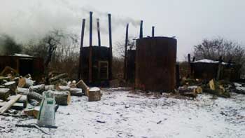 Цех по изготовлению древесного угля в Катеринополе остановили по решению суда