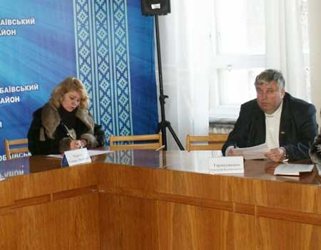 Проведено співбесіди з сільськими головами Чорнобаївського району