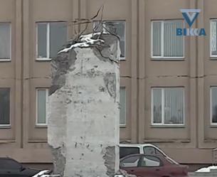 У Золотоноші недорахувались кількатонної скульптури Леніна