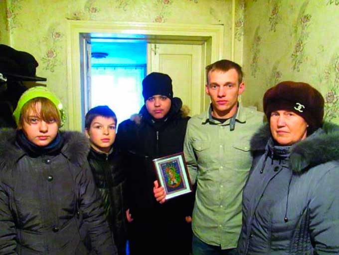 Школьники с Чернобаевщины встретились с бойцом АТО