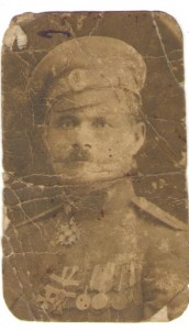 Поручик Афанасій Посипайко. Фото часів Першої світової