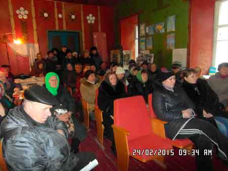 Відбулася сходка жителів села Рецюківщина
