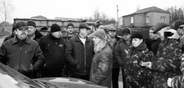 Мітинг колективу Шполянського заводу запасних частин 