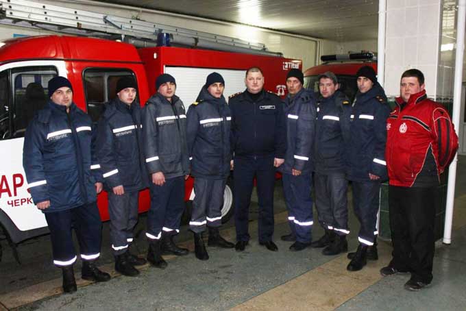 Семеро черкаських рятувальників відправилися до зони АТО