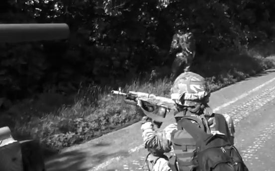 Уникальное видео аэроразведки, снятое во время боев за Дебальцево, Логвиново, Попасное и Карловку