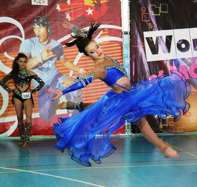 Кубок України та Міжнародні змагання з сучасного танцювального спорту, які відбулись у Дніпропетровську