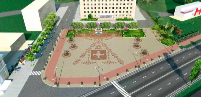Як у Золотоноші будуть реконструювати центральну площу міста