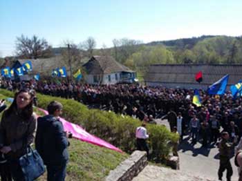 Борців за волю України вшанували на Чигиринщині