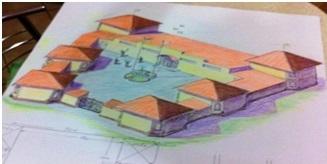будівництво майбутнього дитячого табору «Міцна вежа»