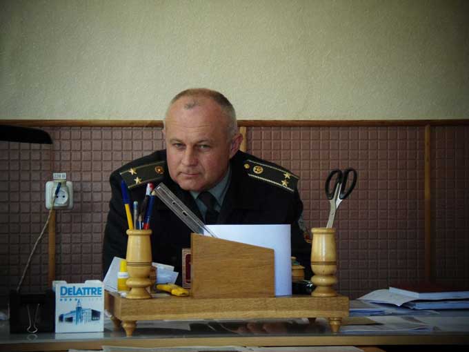 військовий комісар Золотоноші, підполковник Ігор Малимон