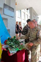 У Каневі відкрили меморіальну дошку воїну Петрушенку Андрію
