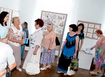 У художньому музеї презентували виставку Анатолія Василенка