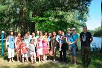 Собратья Владимира Ложешникова посетили Черкасскую область вместе со своими семьями
