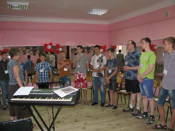 В Золотоноші завершено міжнародний музичний табір