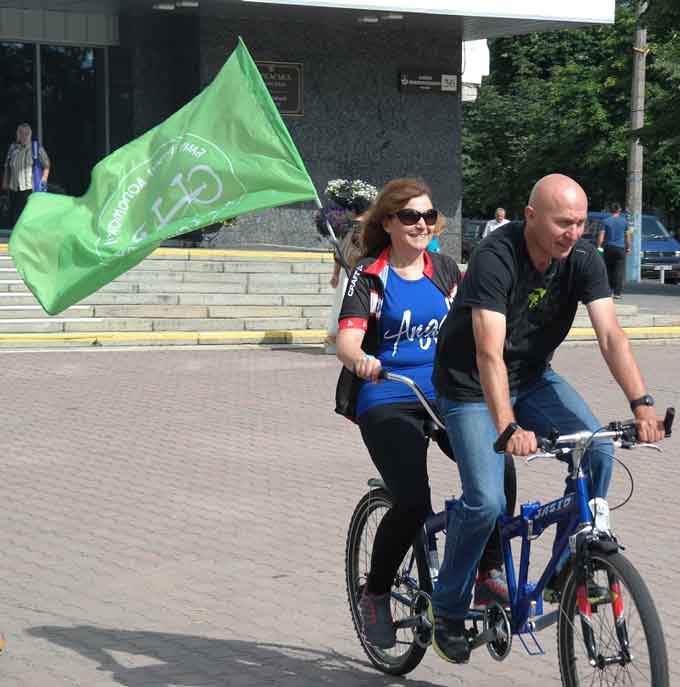 Всеукраїнський велопробіг під назвою «Бачу! Можу! Допоможу!» 