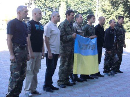 21 июля 2015 в городе Звенигородка состоялись торжественные проводы мобилизованных на военную службу в ряды Вооруженных сил Украины