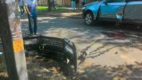 У Черкасах вибухнув автомобіль, постраждав чоловік