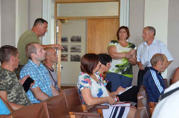 В Чорнобаївській райдержадміністрації відбулась зустріч з учасниками АТО