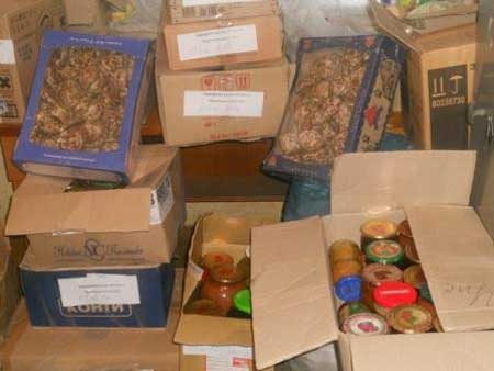 З Черкаського району на схід відправили понад тонну продуктів харчування