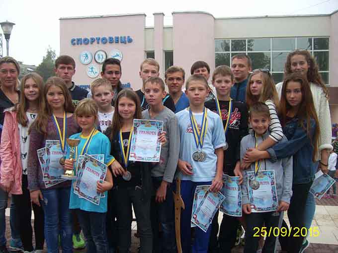 Юні черкащани посіли призові місця на чемпіонаті України з акватлону