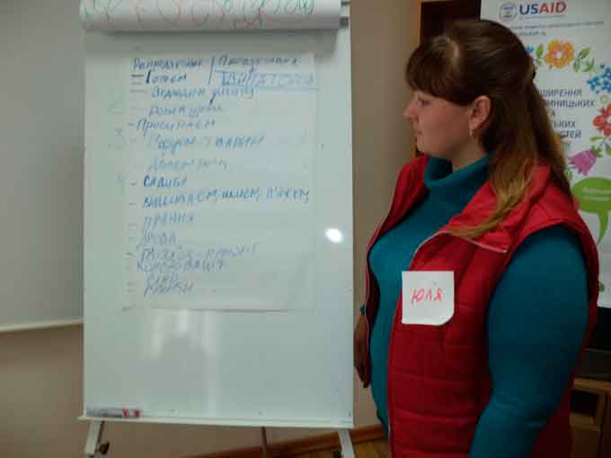 Для 20 жінок у Золотоніський міськрайонному центрі зайнятості спільно із міською організацією «Союз організацій інвалідів України» проведено сімінар «Як розпочати власний бізнес» за програмою «Розширення підприємницьких та лідерських можливостей для жінок».