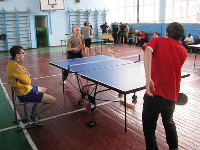 Змагання з настільного тенісу відбулися на Чигиринщині