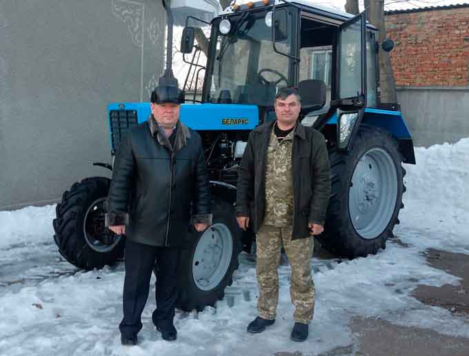 Три нових трактори придбали кам`янські лісівники