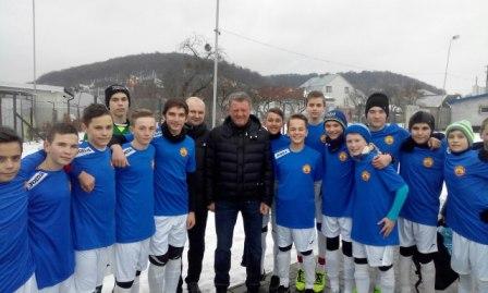 Юні футболісти Черкаського району взяли участь в турнірі «Галицька Зима»