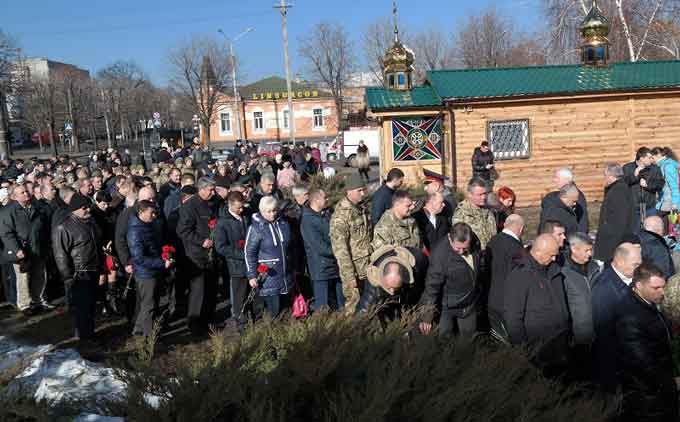 У Черкасах вшанували воїнів-«афганців»