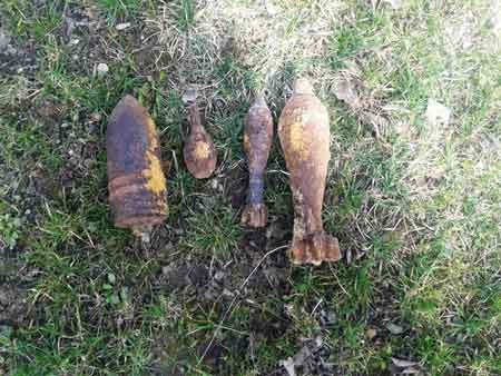 На Черкащині впродовж доби було знайдено 12 вибухонебезпечних предметів