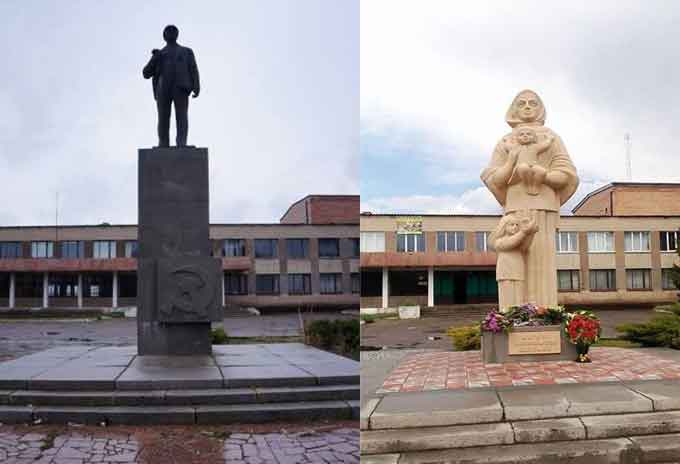 Замість Леніна у Чапаєвці встановили пам’ятник матері