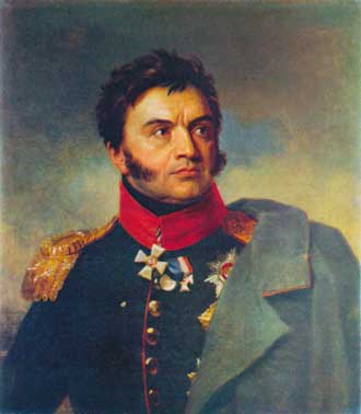 На час зародження і розвитку декабристського руху в Україні у Києві дислокувався штаб Четвертого піхотного корпусу, що входив до складу Першої армії, командувачем корпусу в 1815-1824 рр. був гене­рал М. М. Раєвський