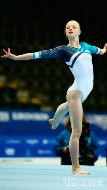 Черкащанка завоювала 4 медалі на Кубку України зі спортивної гімнастики