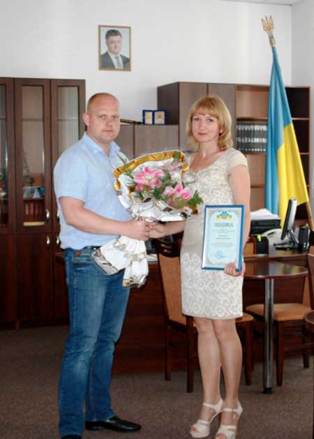 Національний олімпійський комітет України відзначив Подякою Людмилу Захарченко