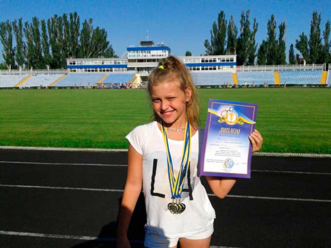Смілянка завоювала два “золота” на всеукраїнській Спартакіаді серед дітей-інвалідів