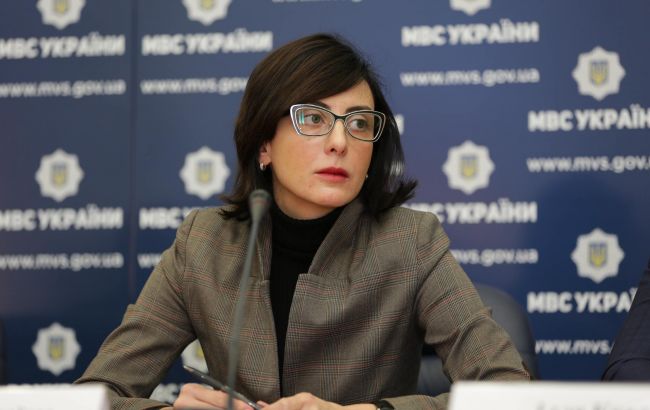 Керівник Національної поліції України Хатія Деканоїдзе