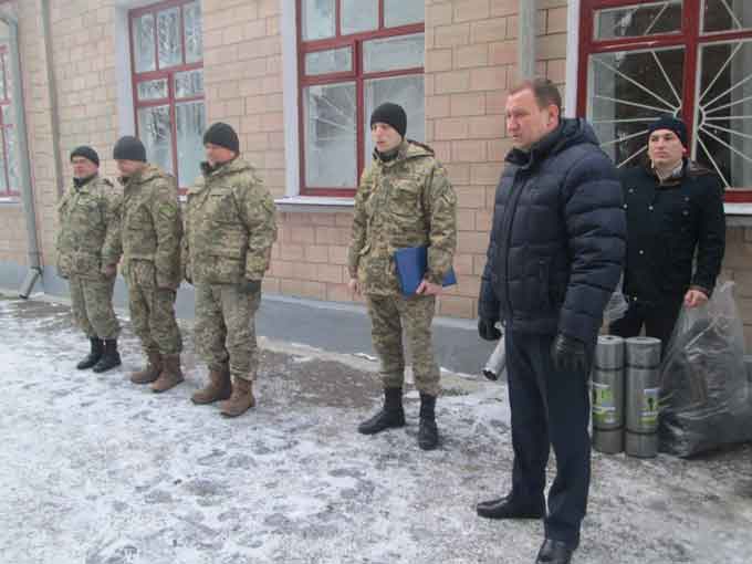 Троє військовослужбовців з Чорнобаївщини відбули у відрядження в зону АТО