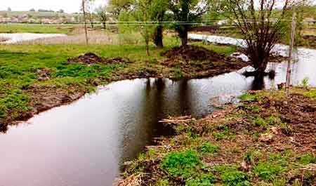 Стан води в річці Суха Згар поступово покращується