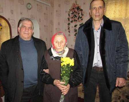 Довгожителька Ганна Пантелеєнко відзначила 95-річчя